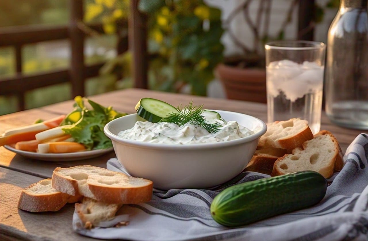 Homemade Greek Tzatziki Dip: A Refreshing and Flavorful Classic