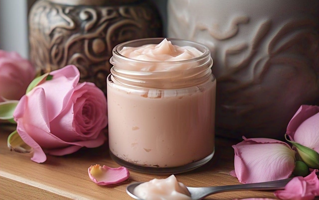 DIY Rosewater and Glycerin Moisturizing Cream: The Secret to Soft, Glowing Skin