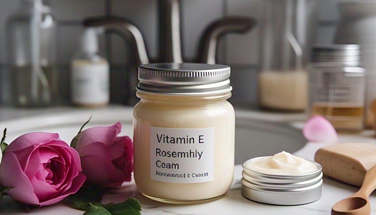 DIY Vitamin E and Rosehip Oil Nourishing Cream: Your Skin’s Best Friend