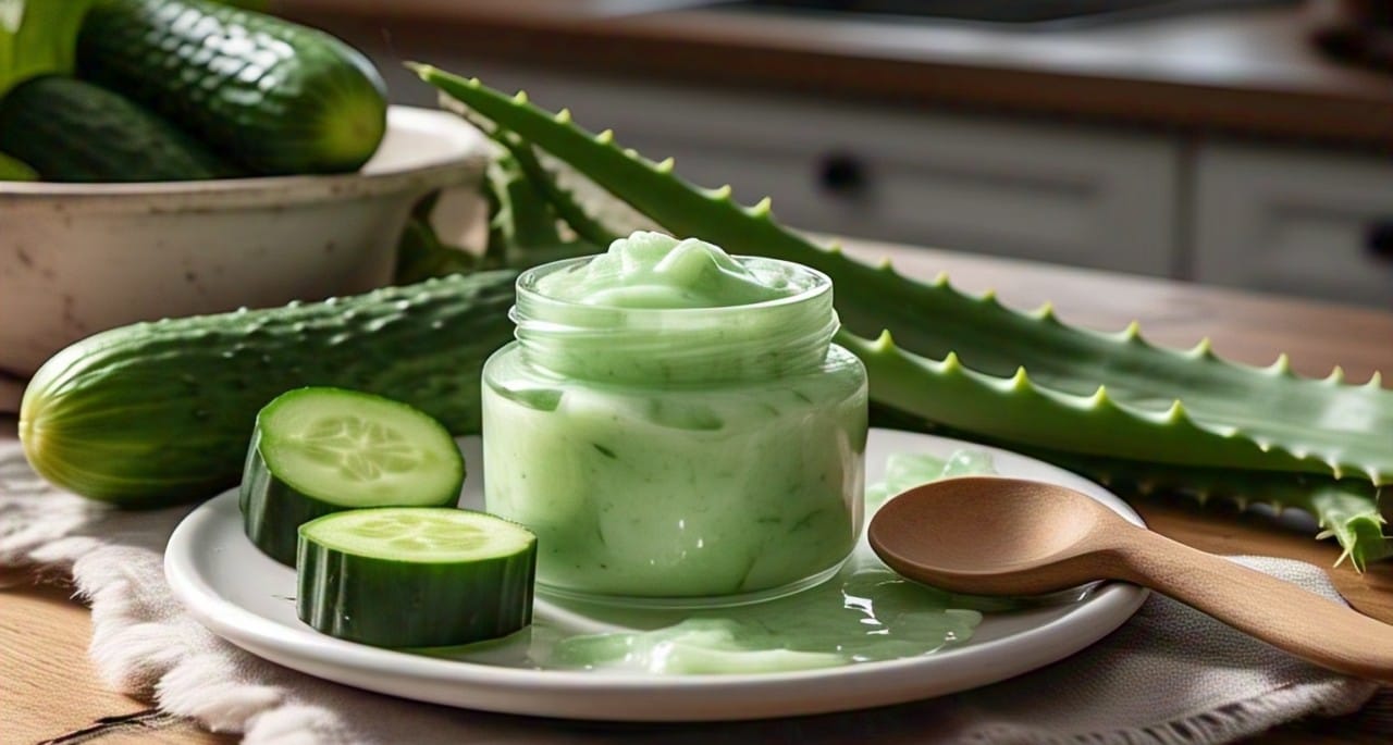 DIY Cucumber and Aloe Vera Gel Moisturizer: The Ultimate Skin Refreshment