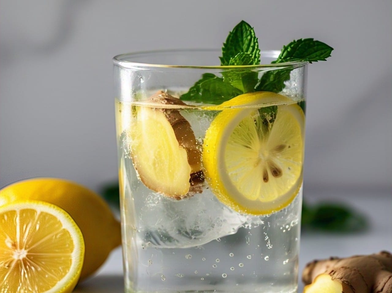 Lemon Ginger Detox Water: A Tangy Elixir for Wellness