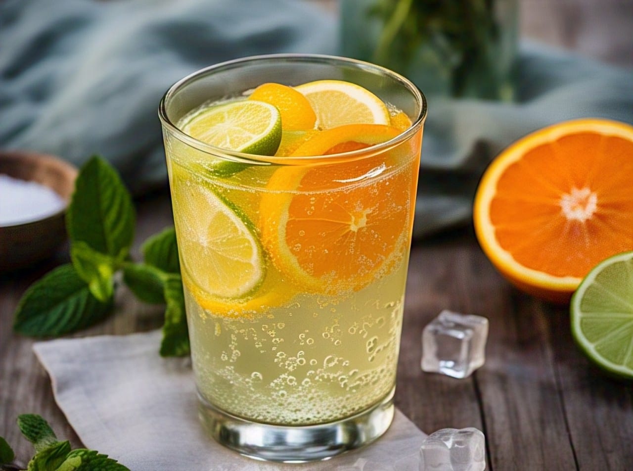 Citrus Burst: Orange, Lemon, and Lime Detox Water for Ultimate Refreshment