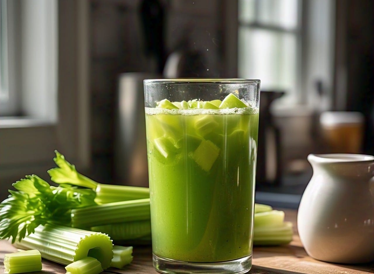 Celery Juice: Known for Its Detoxifying and Hydrating Properties