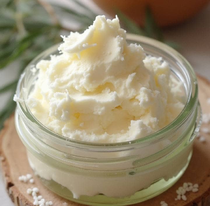 DIY Shea and Coconut Oil Body Butter with a Velvety Finish: A Luxurious Skin Treat