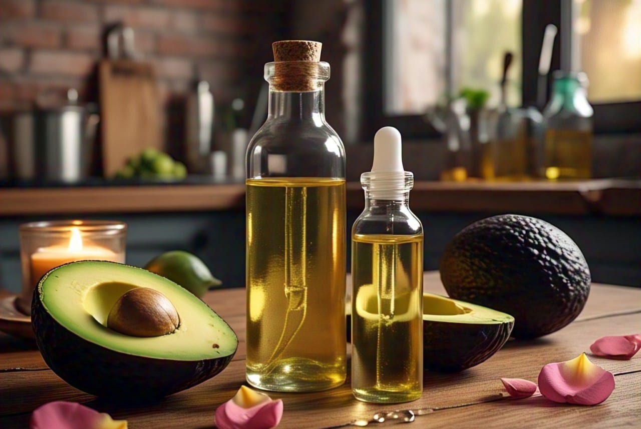 Hydrating DIY Avocado Oil & Rosehip Repairing Oil