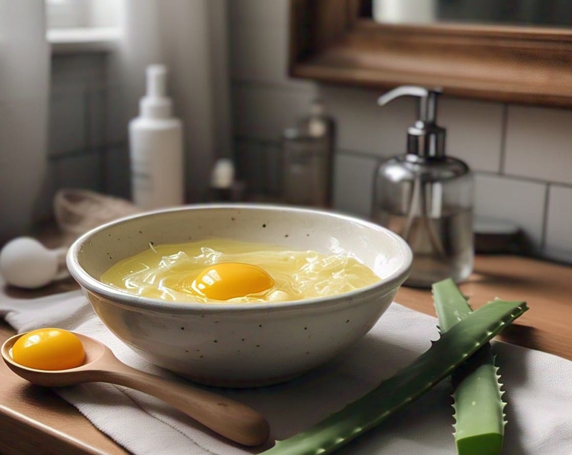 DIY Egg & Aloe Vera Hair Mask: Revitalize Your Hair Naturally