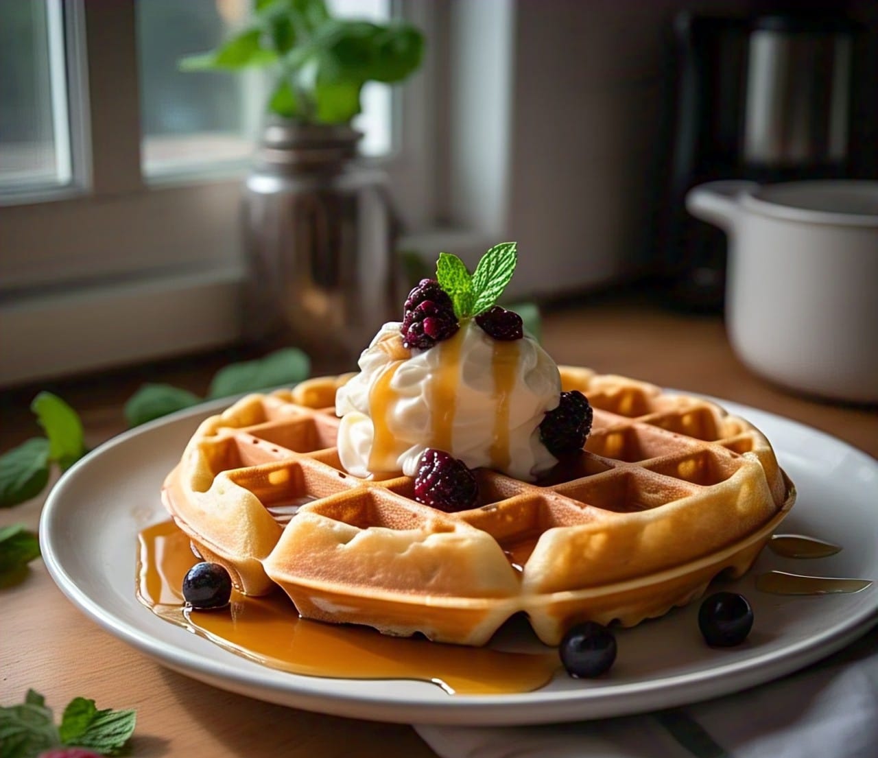 Classic Waffles Recipe: Crispy, Golden, and Irresistible