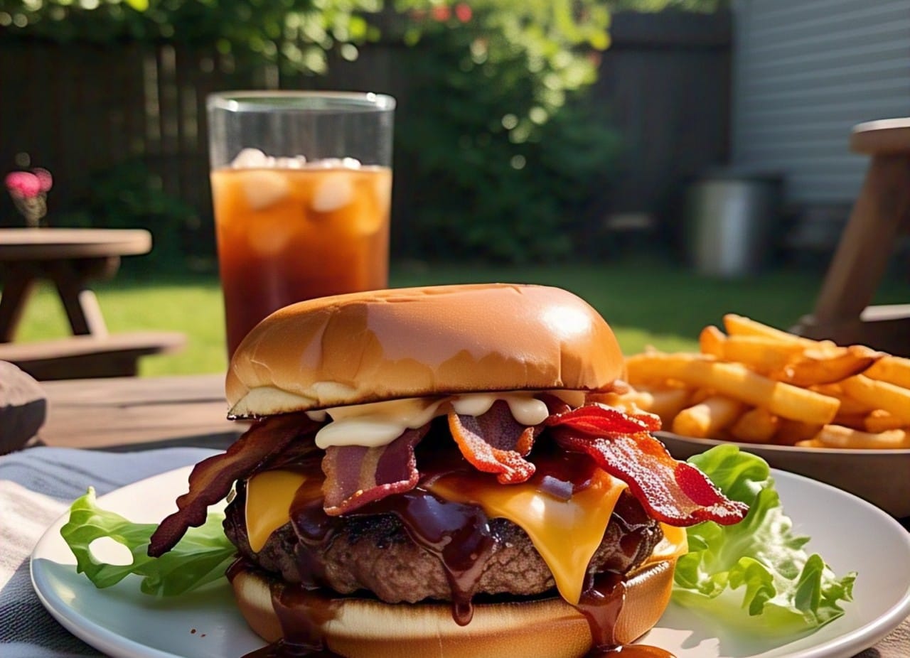 The Ultimate BBQ Bacon Burger: A Smoky, Savory Delight