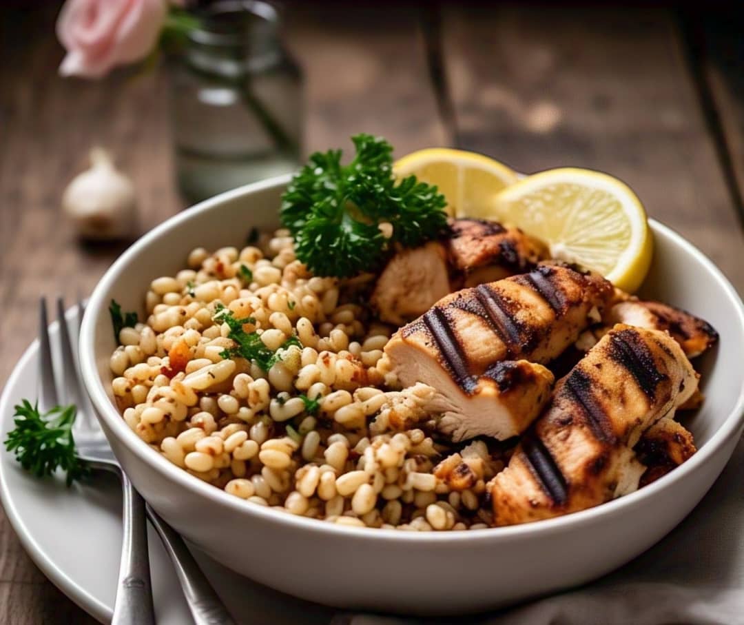 Farro & Grilled Chicken Bowl: A Nutritious Recipe for Balanced Meals