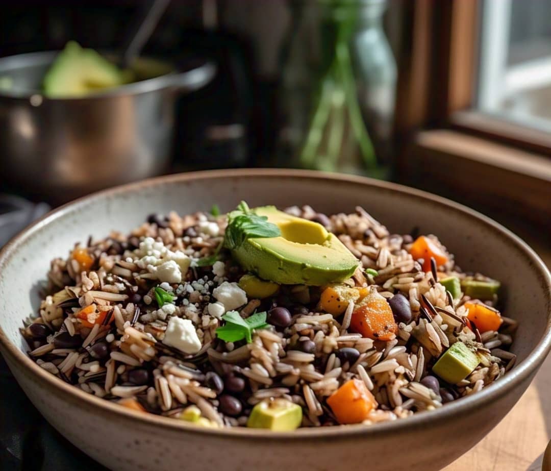 Wild Rice & Black Bean Bowl: A Plant-Based Recipe for Healthy Living