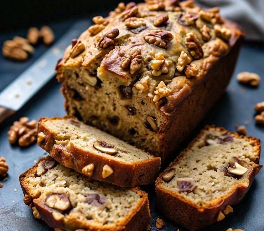 Gluten-Free Banana Bread with Walnuts: A Moist and Nutritious Treat