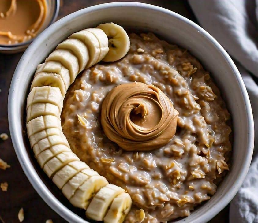 Oatmeal with Banana and Peanut Butter: A Comforting and Energizing Breakfast