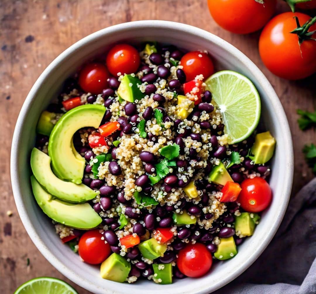 Refreshing Quinoa and Black Bean Salad Recipe: A Nutrient-Packed Delight