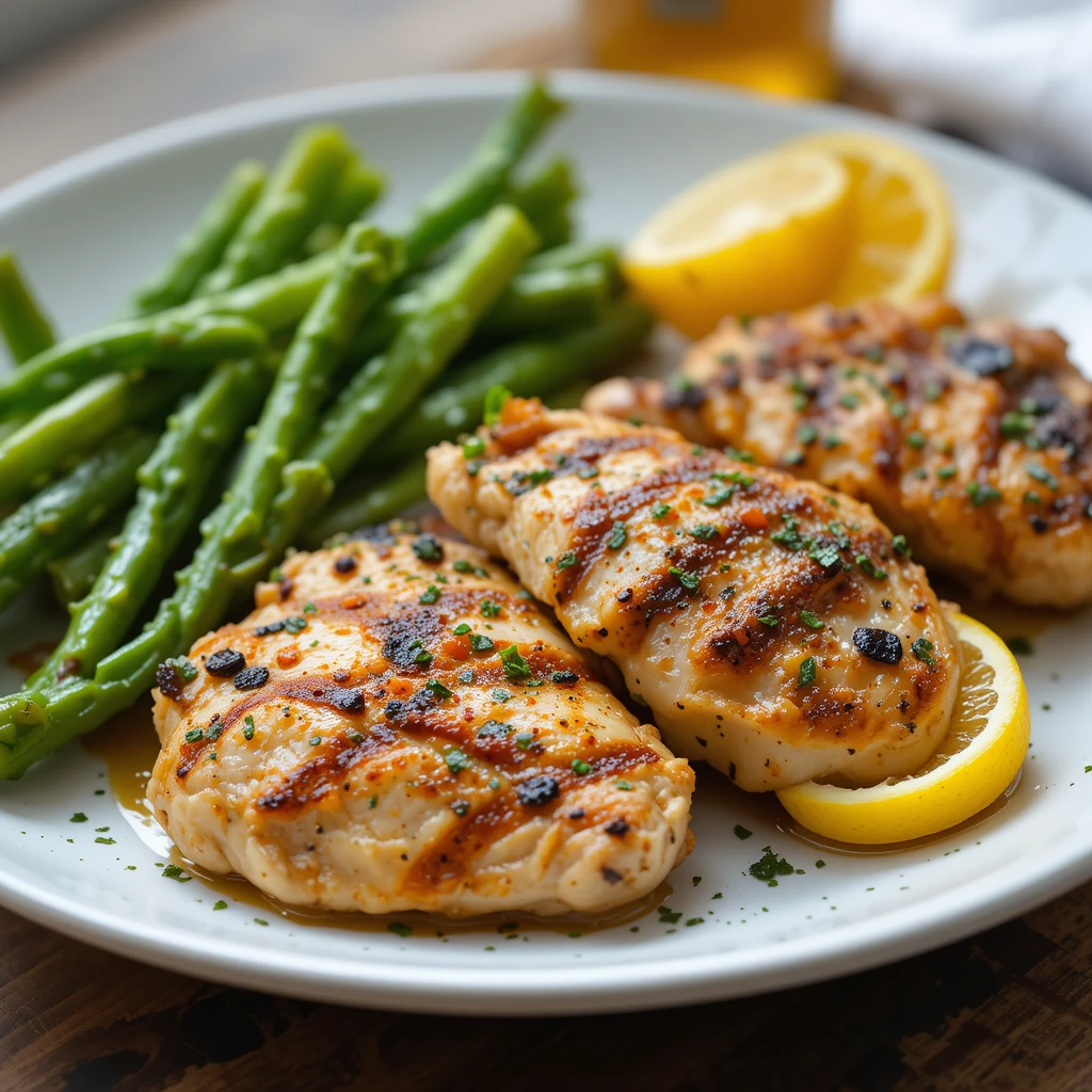 Homemade Lemon Garlic Grilled Chicken Recipe: A Flavorful and Healthy Dish