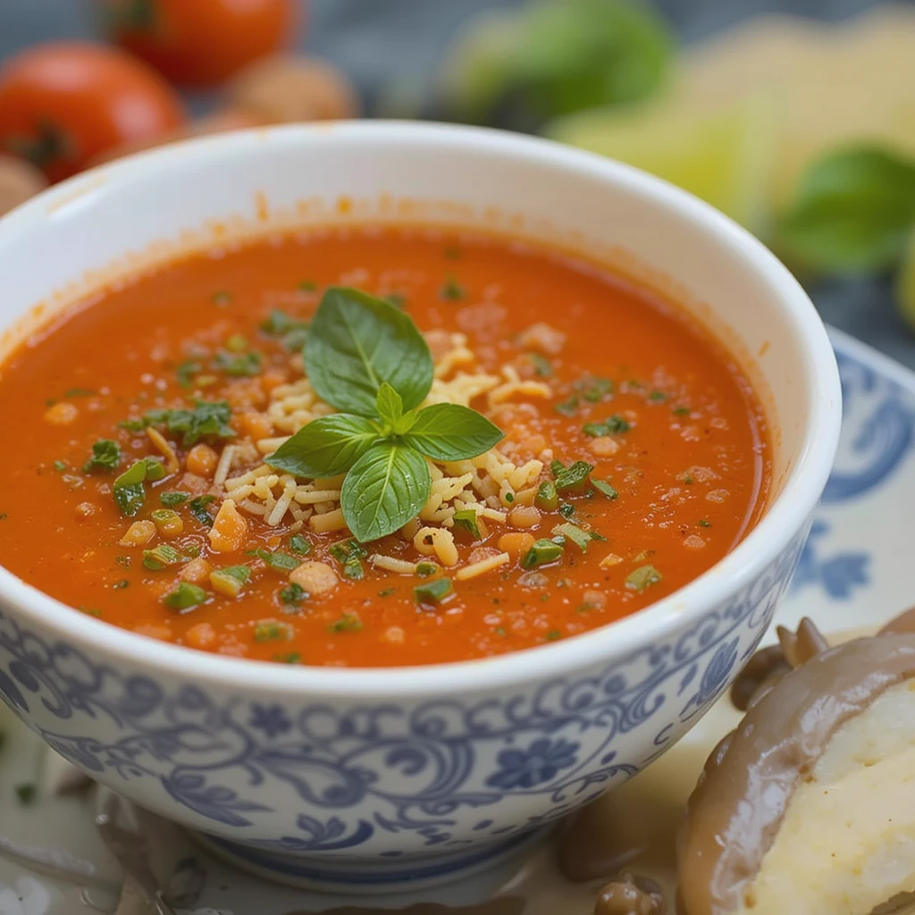 Tomato Basil Soup Recipe: A Velvety Delight for the Soul